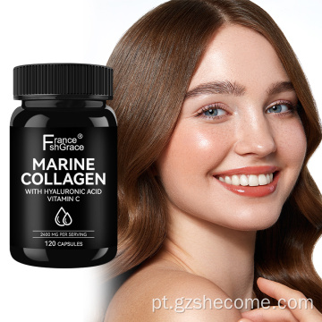 Suplementos de colágeno marinho de colágeno de alta resistência